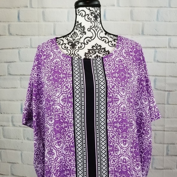 Croft & Barrow women's plus size 1x tunic - Picture 2 of 7